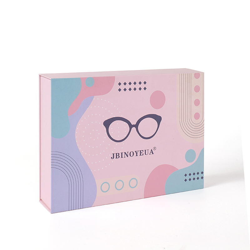 Peach pink Magnetic gift box - Custom paper box product image