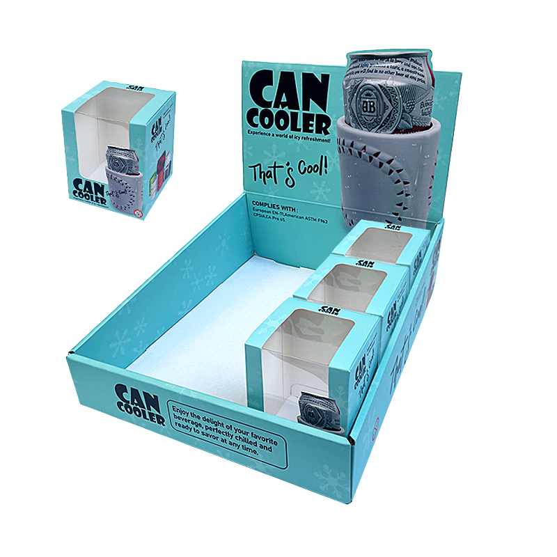Sky blue Customize a unique box - Custom Paper Packaging Box