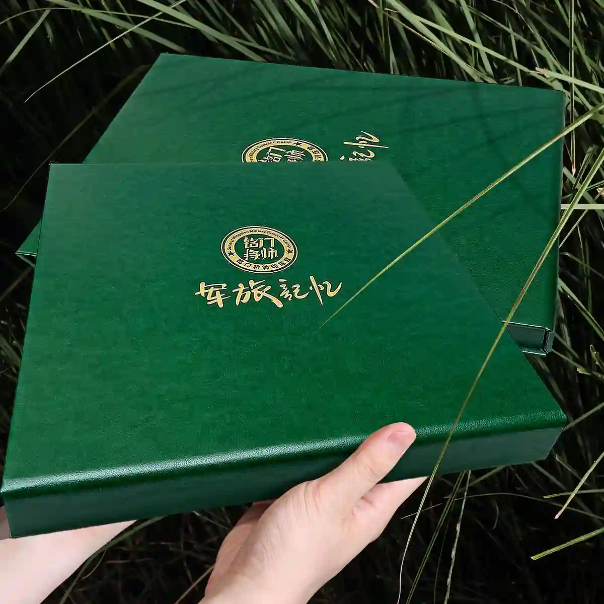 Lake green Customized flip-top cardboard box - Custom Paper Packaging Box