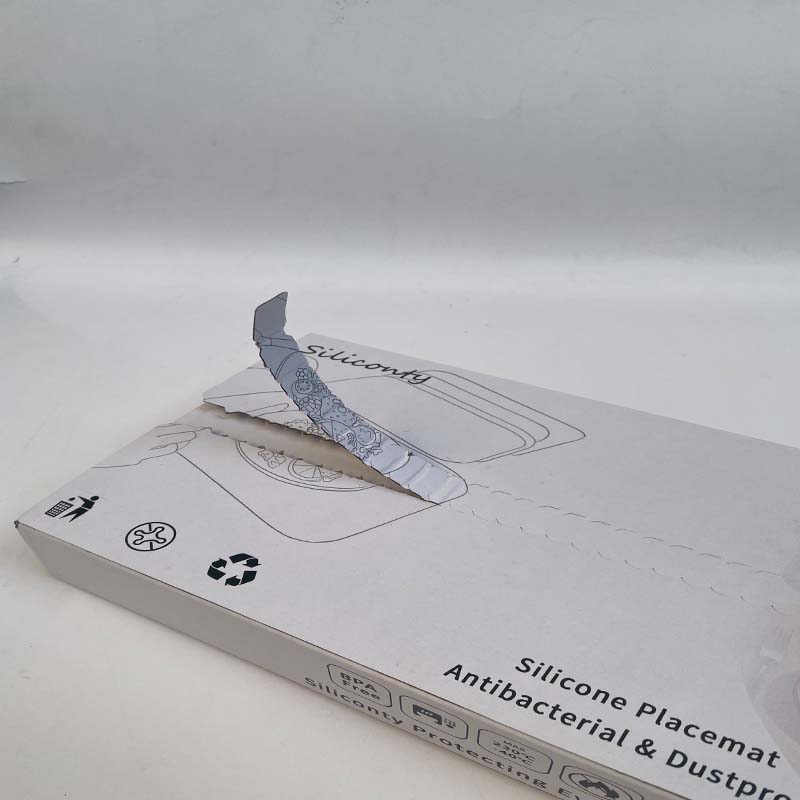 White Teardrop shaped box - Custom paper box product image