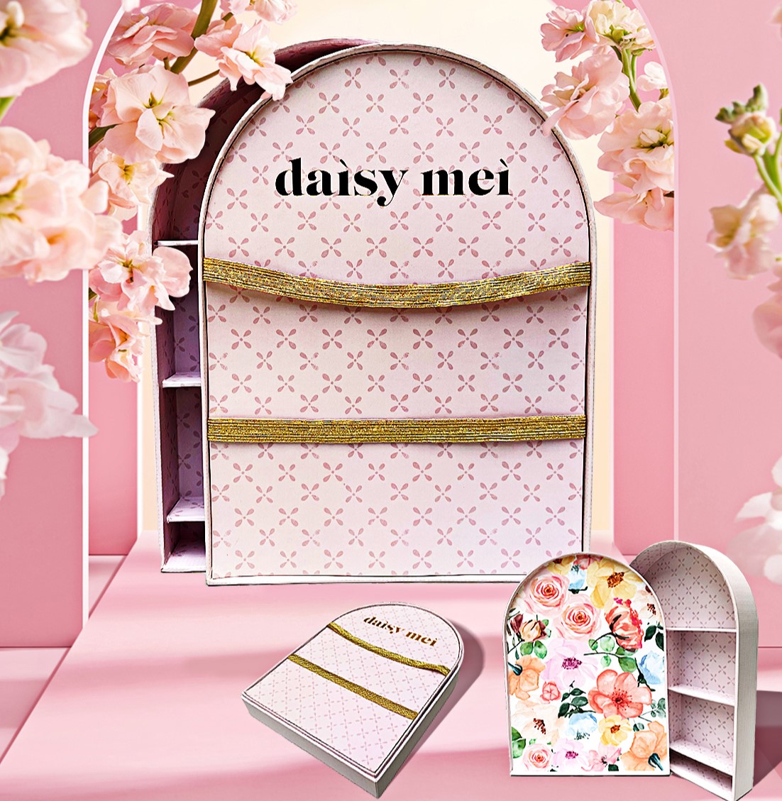 Pink Customize a unique box - Custom paper box product image