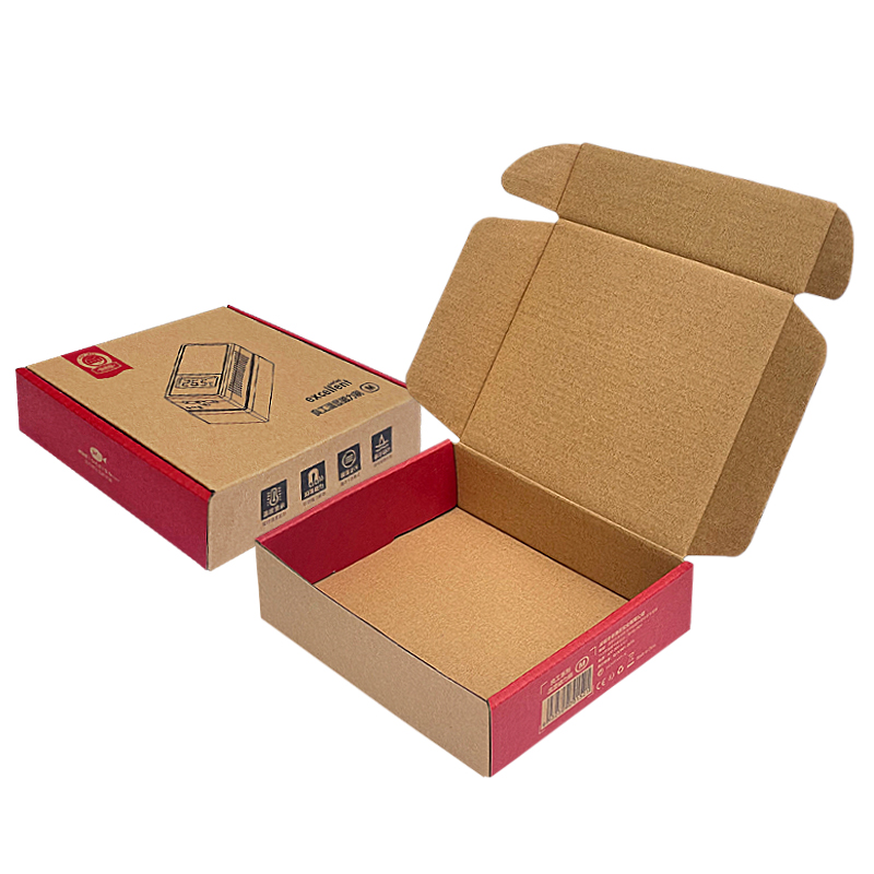 Cowhide corrugated cardboard box - Custom paper box product image