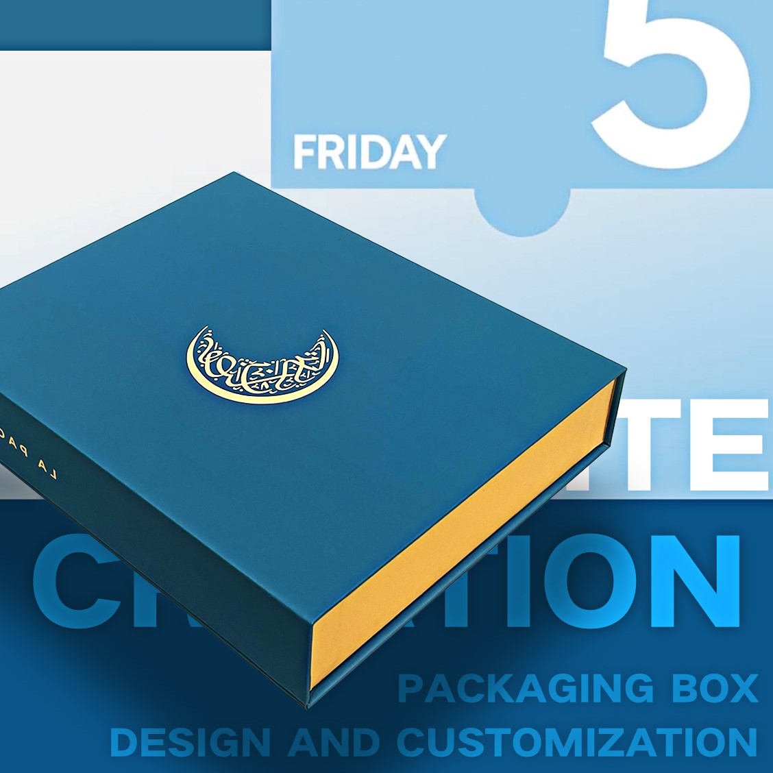 Flip up magnetic hard box - Custom Paper Packaging Box