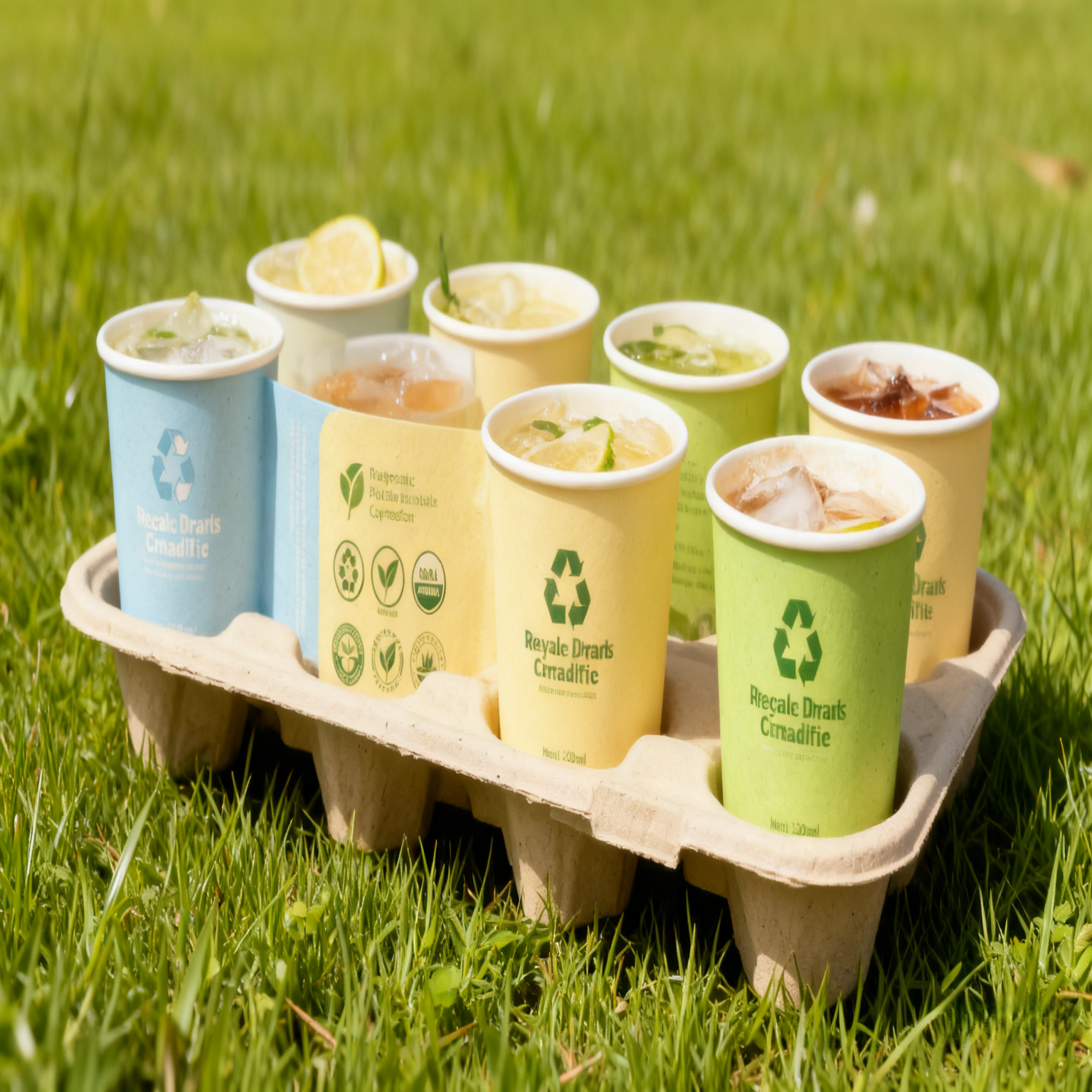 Beverage industry paper packaging - safe transportation packaging design for drinks