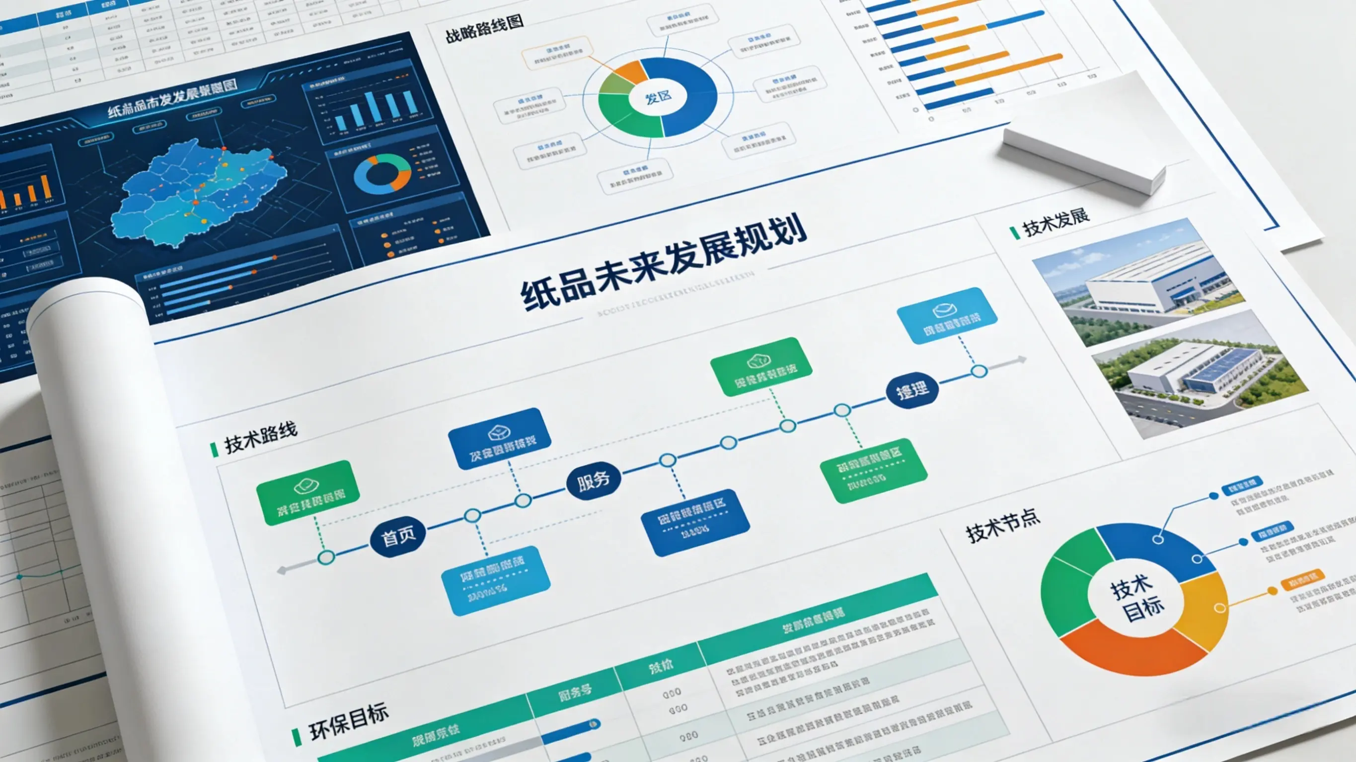 Wanjia Paper Products future development plan visualization showing growth trajectory